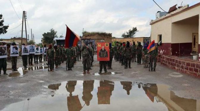 QSD’li Ermeni savaşçı Reqa’da kimliğinin izini sürüyor
