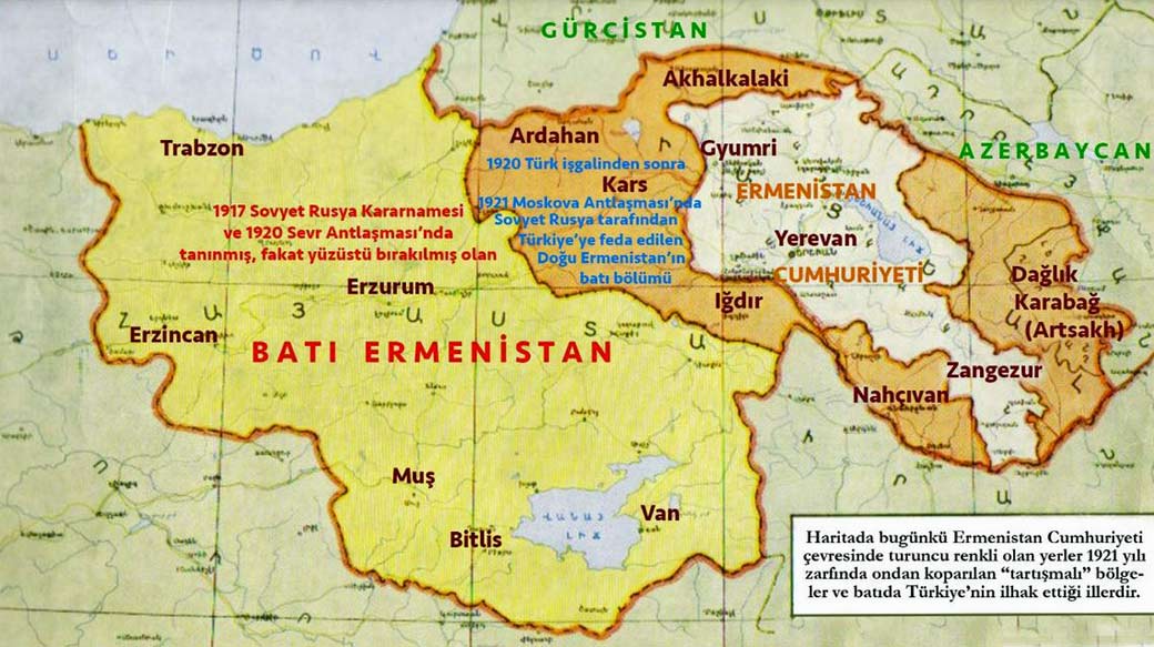 Первая республика армения карта